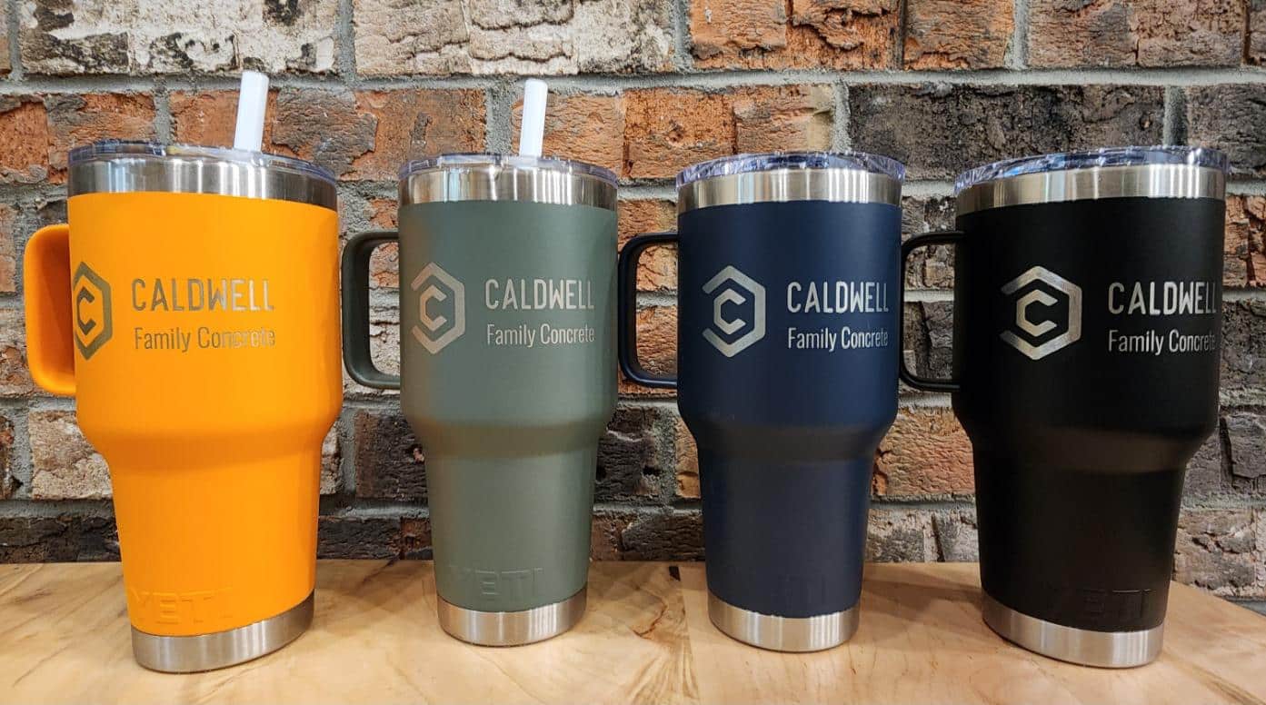 Yet Cups in Different Colors Engraved